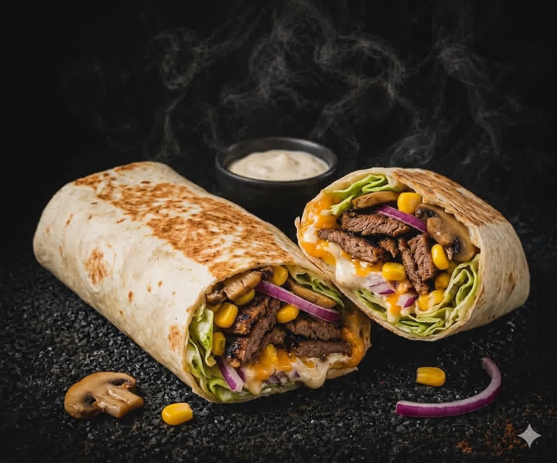 Csibész burrito